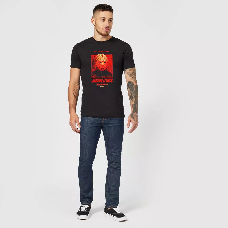 Official Friday The 13th Jason Lives Unisex T-Shirt - Embrace the Horror