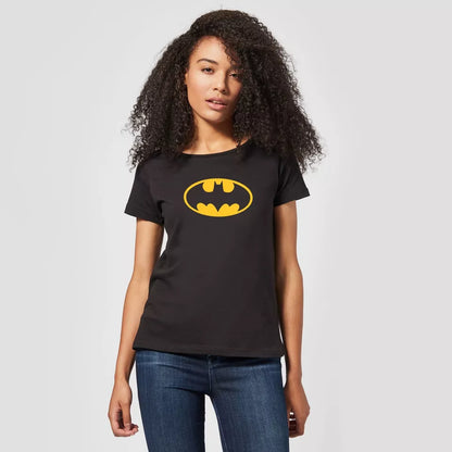 Official DC Comics Justice League Batman Logo Women's T-Shirt