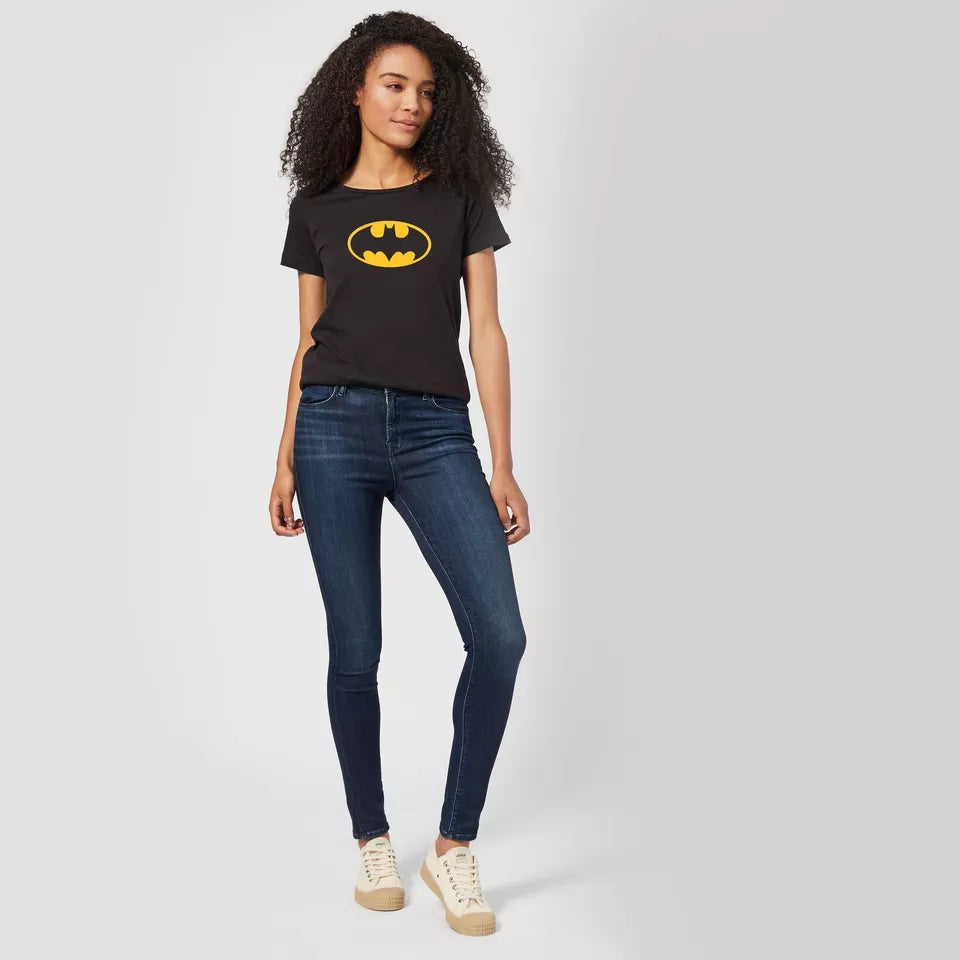 Official DC Comics Justice League Batman Logo Women's T-Shirt