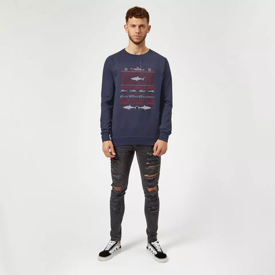 Official Jaws "I'm Dreaming of a Great White Christmas" Sweatshirt