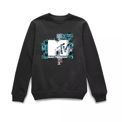 Official MTV Typography Unisex Adult Sweatshirt