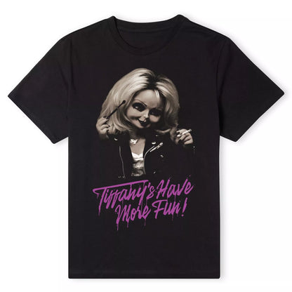 Official Chucky Tiffanys Have More Fun Unisex T-Shirt