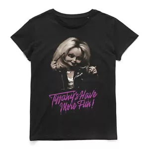 Official Chucky Tiffanys Have More Fun Women's T-Shirt