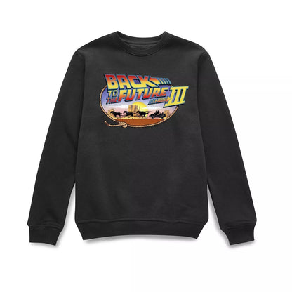 Official Back to the Future Lasso Sweatshirt - Black