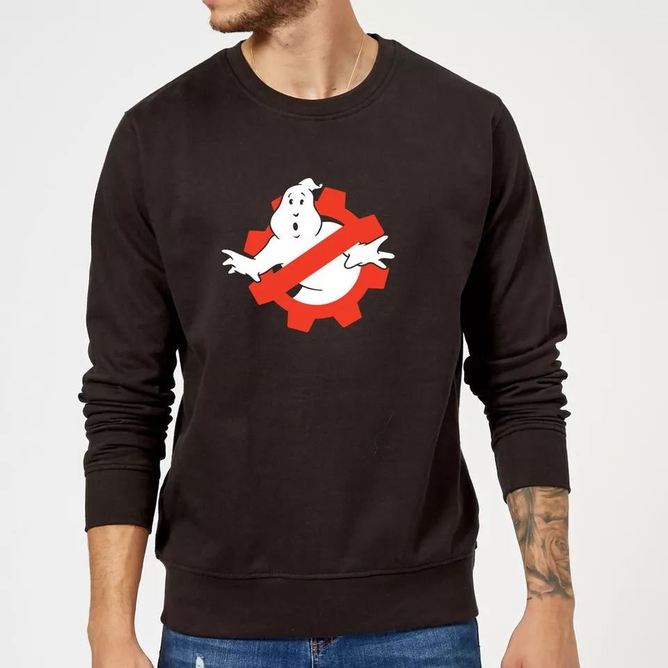 Official Ghostbusters GB Engineering Sweatshirt - Black