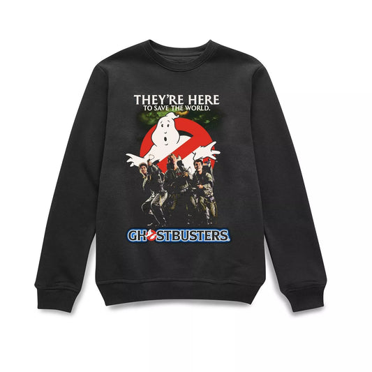 Official Ghostbusters Classic Poster Sweatshirt - Black