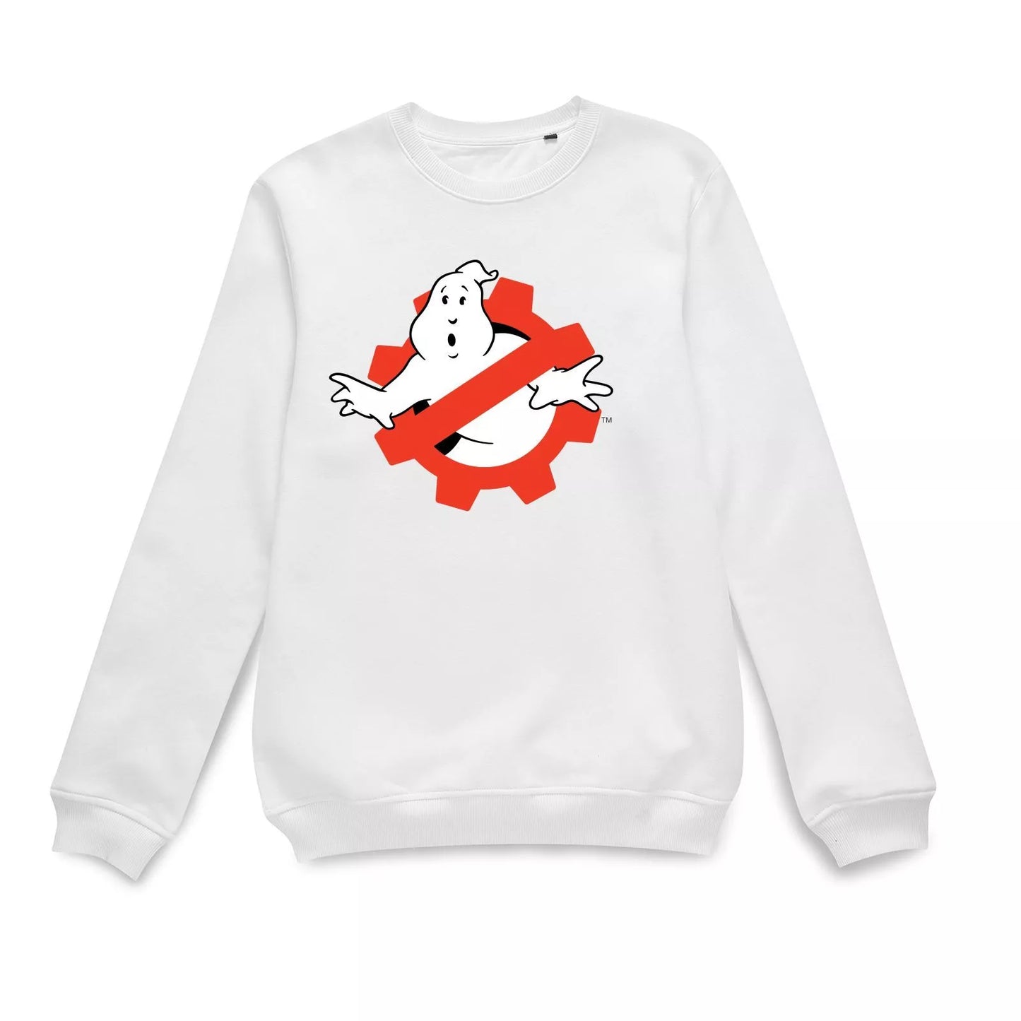 Official Ghostbusters GB Engineering Sweatshirt - White