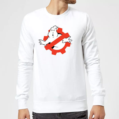 Official Ghostbusters GB Engineering Sweatshirt - White