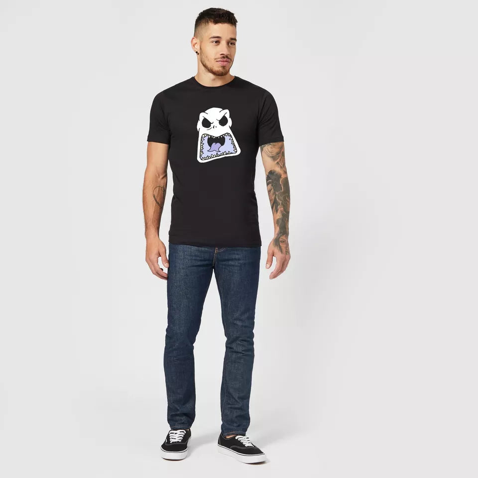 Official Nightmare Before Christmas Jack Skellington Angry Face T-Shirt - Black